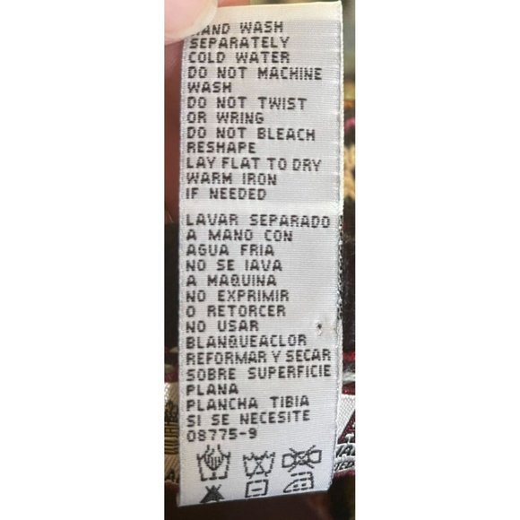 Vintage Multicolor Patterned Cardigan Tiara International - Picture 9 of 9